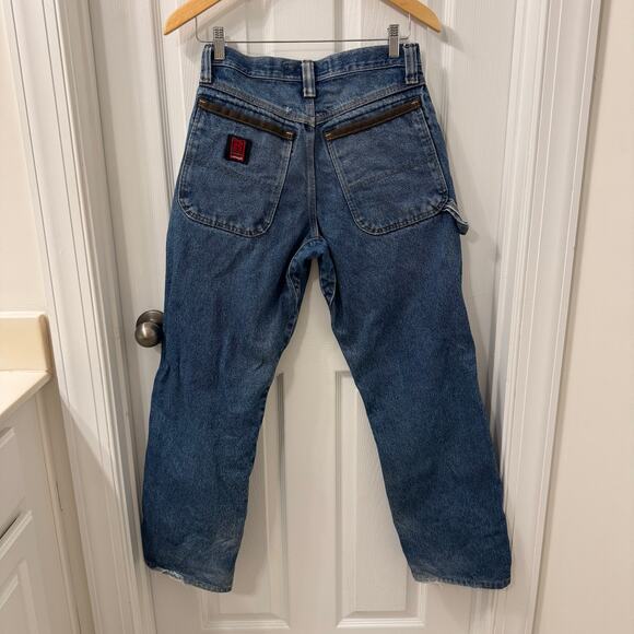 Wrangler Riggs Durashield Mens Carpenter Jeans Size 29x32 Workwear Medium Wash - Picture 3 of 12
